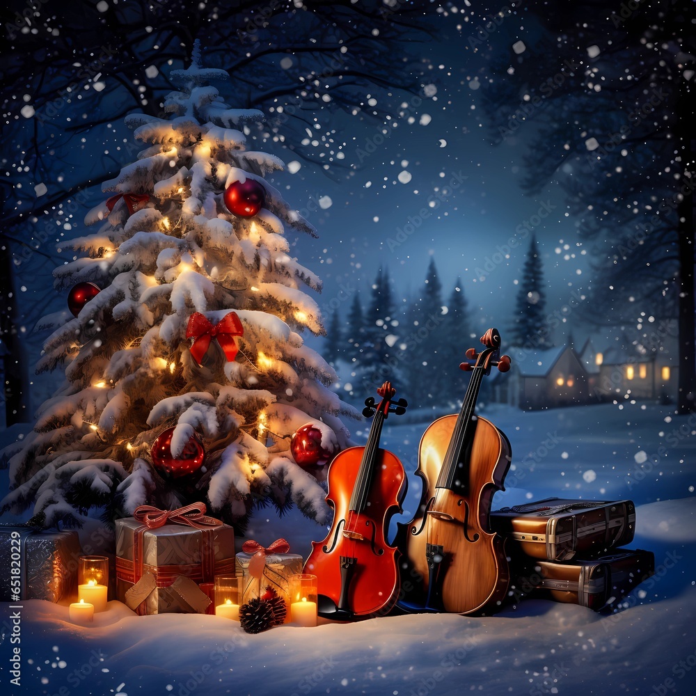 Christmas background music 