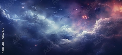 Vibrant Galaxy Nebula, Cosmic Beauty in Space, Universe Stars, Astronomy Wonder, Supernova Wallpaper 