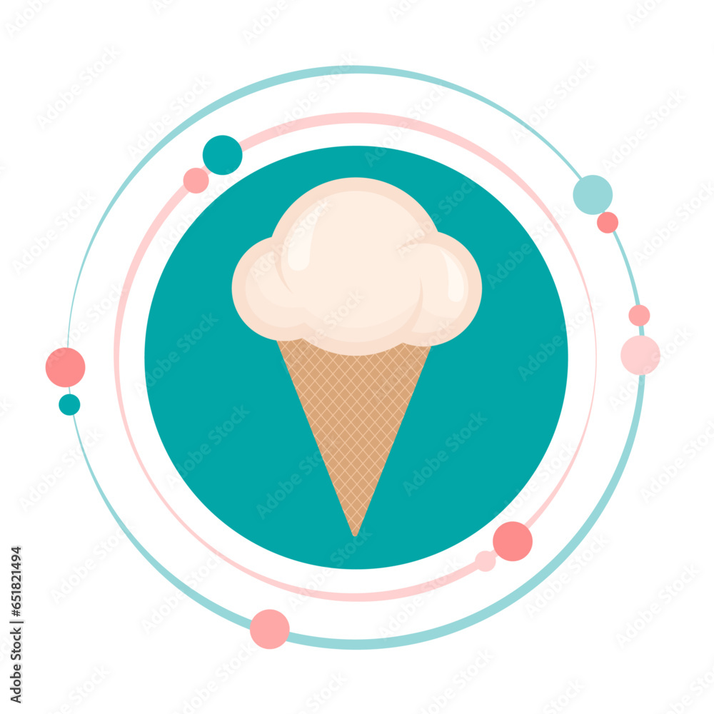 Ice cream vector illustration graphic icon symbol Ice cream vector illustration graphic icon symbol