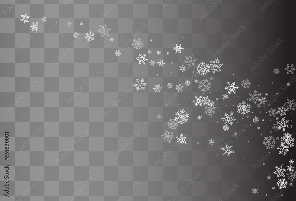 Silver Snowflake Vector Transparent Background. Silver Snowflake Vector Transparent Background.