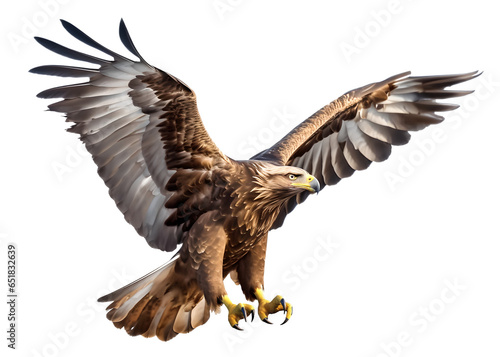 Flying eagle isolated on png background © FP Creative Stock