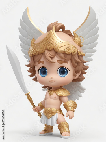 3D Modeling chibi greek gods and goddesses 3