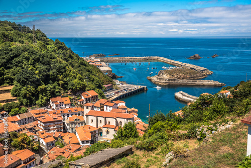 Cudillero en Asturias, España