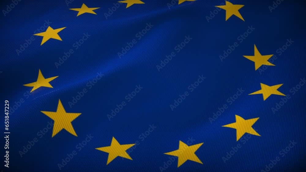 Europe Flag Reflection: Mirror of the Nation Europe Flag Reflection: Mirror of the Nation
