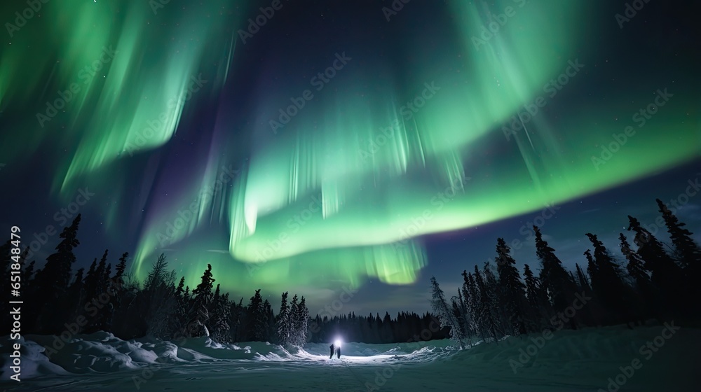 Breathtaking Northern Lights Display

