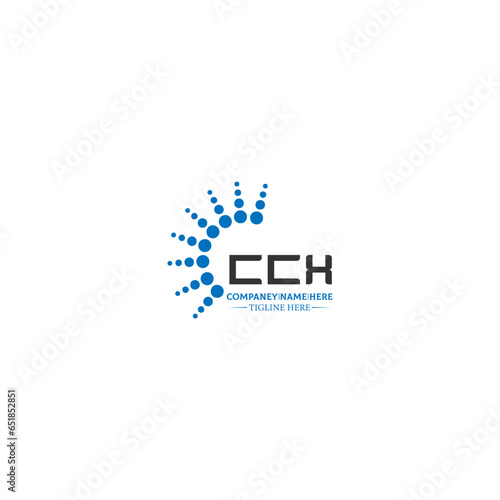 CCX letter logo design in 3 style. CCX polygon, circle, triangle, hexagon, flat and simple style with black and white color variation letter logo set in one artboard CCX logo, CCX.