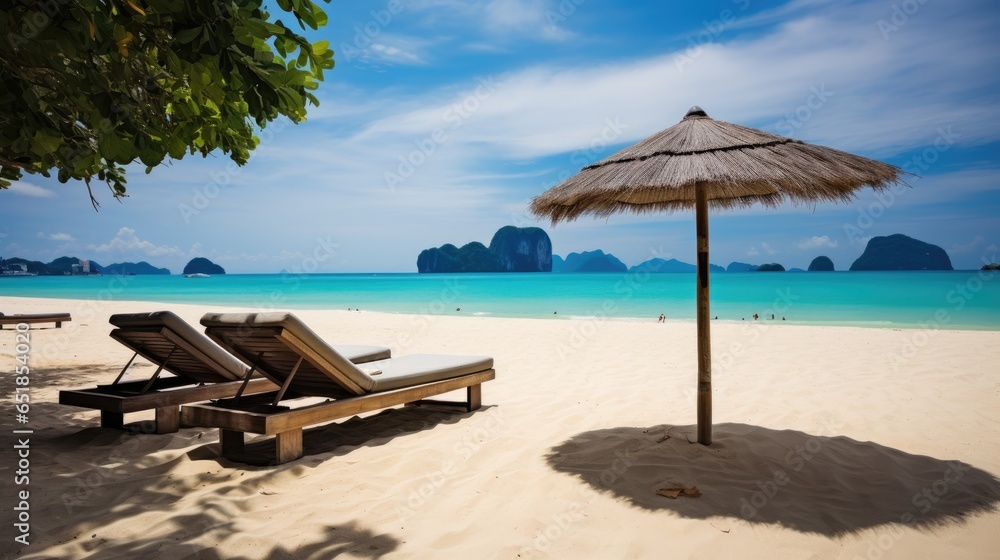 Exotic Paradise Beach in Thailand