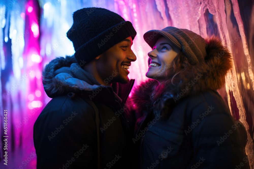 Romantic Night in the Frozen Wonderland Romantic Night in the Frozen Wonderland