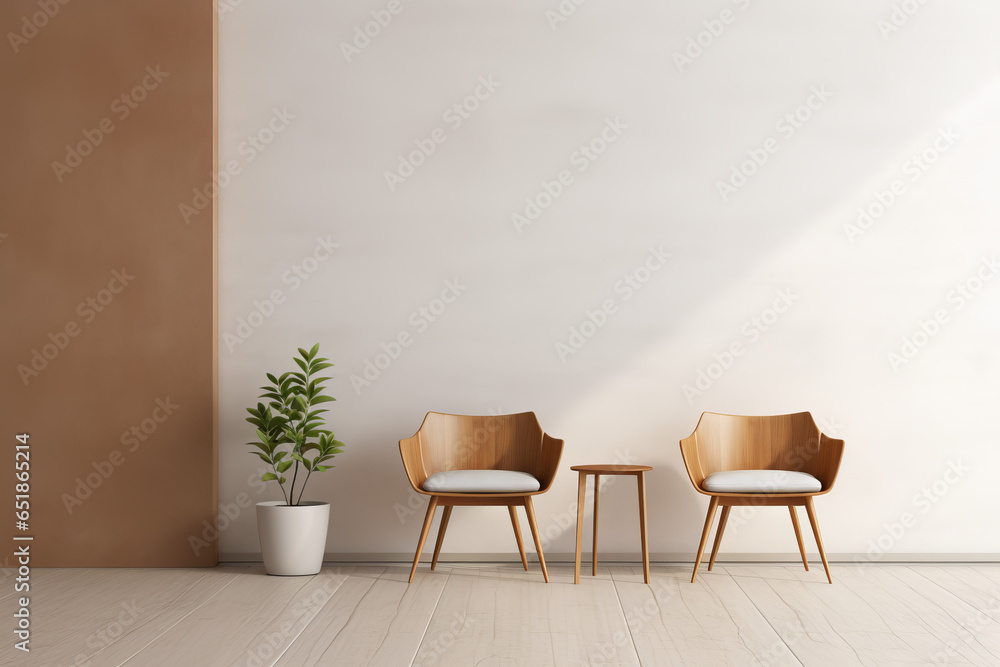 Fototapeta premium Modern Office Illustration