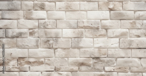 Cream and white detailed brick wall texture.