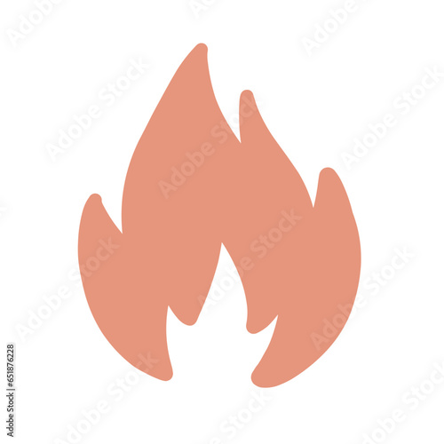 Embers Fire Fervor Heat Warmth Illustration Vector Draw