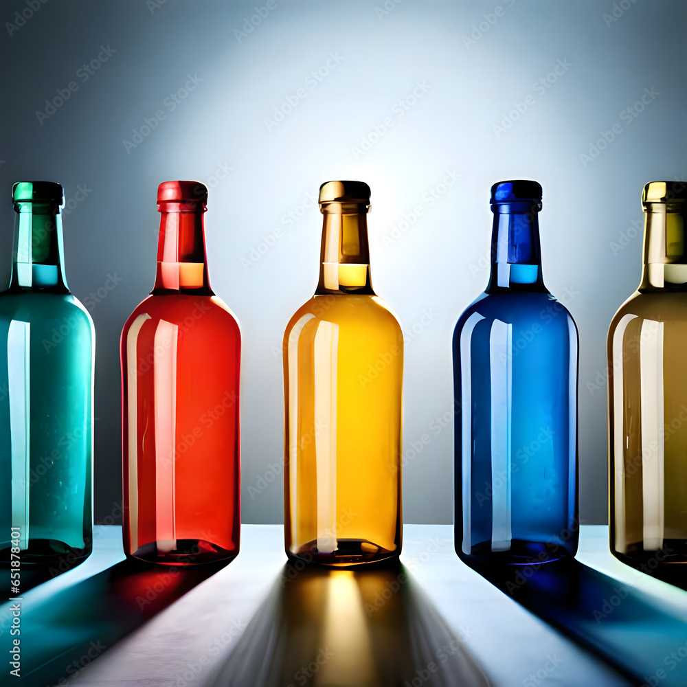 Generative AI: Refreshing Rainbow of Bottled Delights Generative AI: Refreshing Rainbow of Bottled Delights