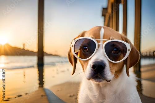 dog on the beachdog,Labrador retriever and sunglasses,A dog with sunglasses resting,dog wearing sungleses and glases ,portrait of a dog,english bulldog wearing glasses,two dogs playing in the park gol