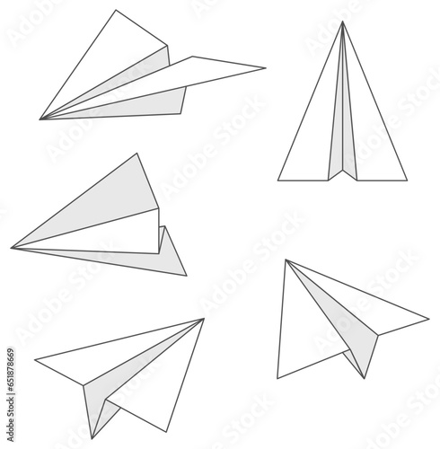 paper airplane