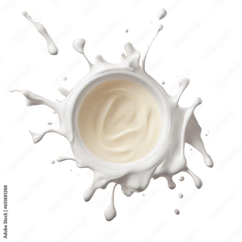 milk splash isolated on transparent background milk splash isolated on transparent background