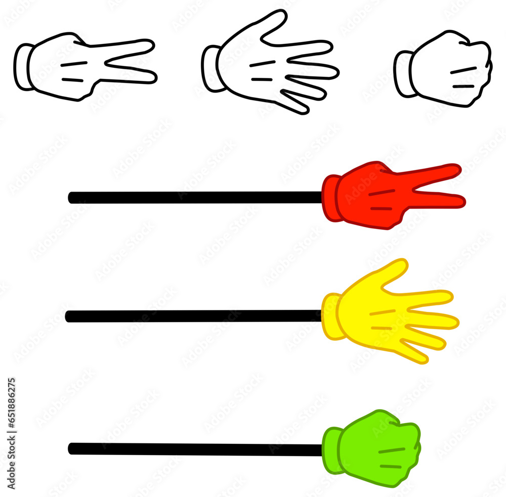 Fototapeta premium rock-paper-scissors