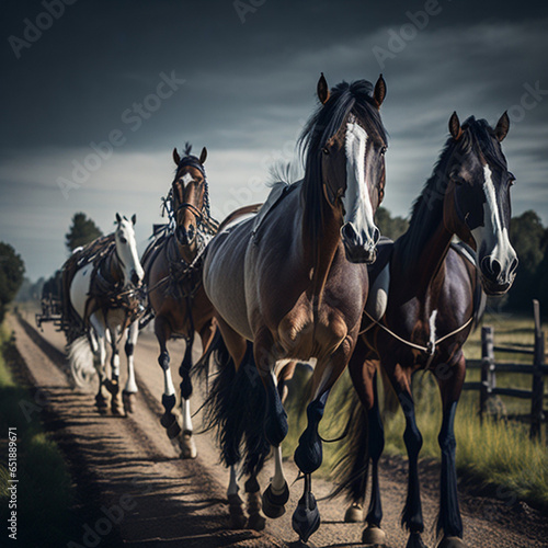 horse photography, generative ai © Andreea Eremia 