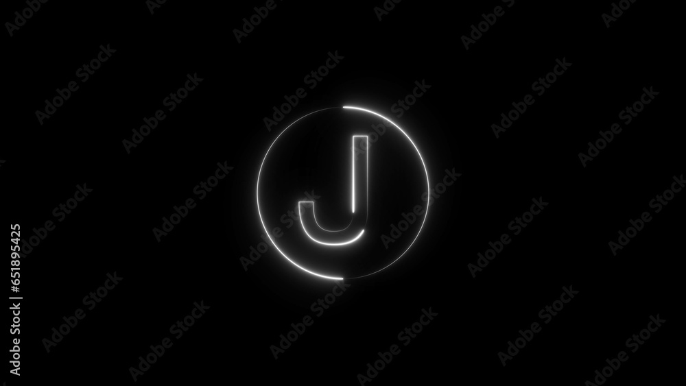 abstract glowing neon text illustration 4k abstract glowing neon text illustration 4k
