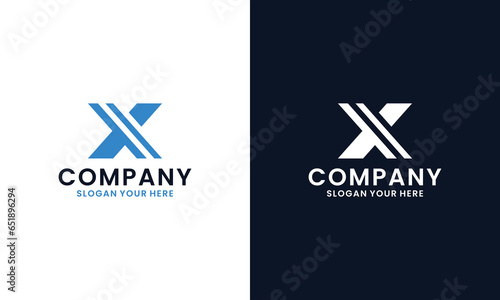 Letter X vector Logo Template Illustration Design. Vector