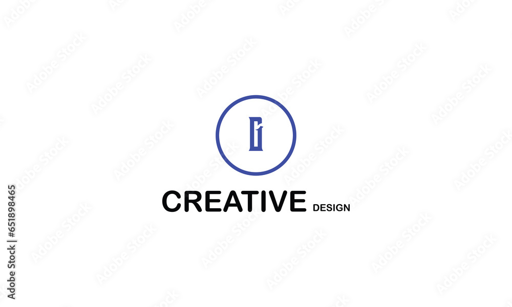 G circle style creative minimal brand company blue logo design.
G circle style creative minimal brand company blue logo design.