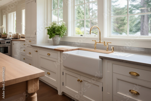 modern kitchen interior