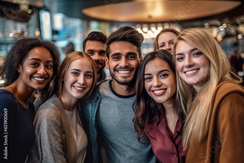 Diverse Friends Hanging Out, multicultural friendship, diverse group of friends, inclusive social gathering, friends of different backgrounds