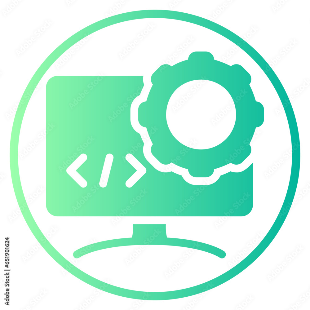 custom gradient icon custom gradient icon
