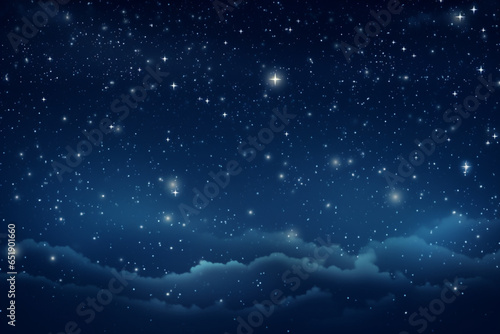 night sky full of stars