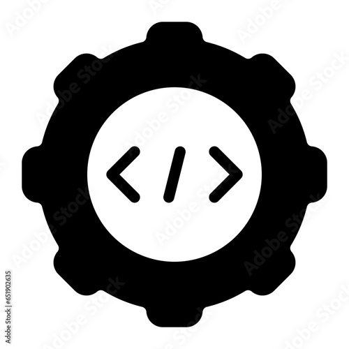 settings glyph icon