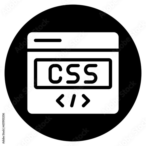 css glyph icon