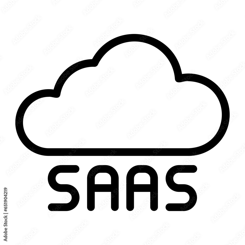saas line icon saas line icon