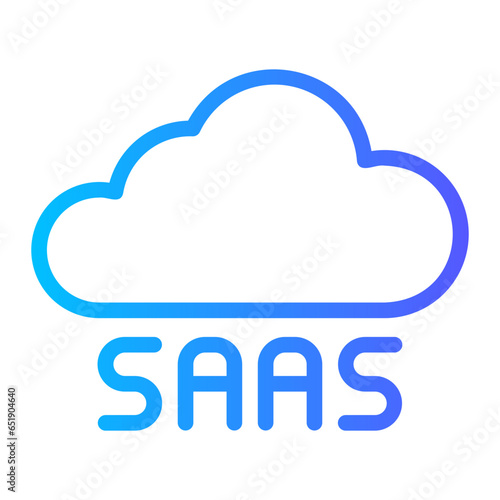 saas gradient icon