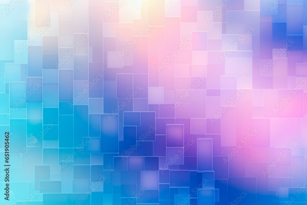 Box pattern colorful gradient wallpaper. Background art, pastel colors.