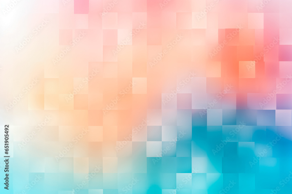 Box pattern colorful gradient wallpaper. Background art, pastel colors.