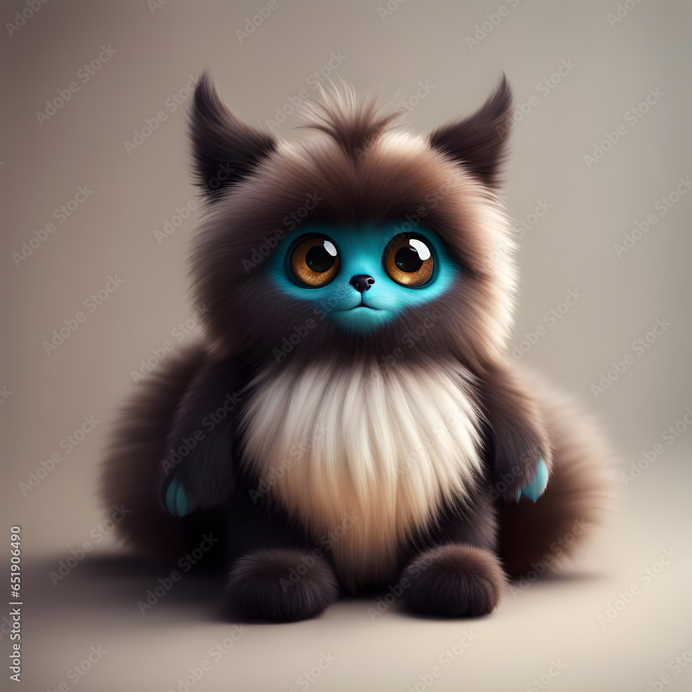 cute little monster smooth skin soft fur bright eyes cute little monster smooth skin soft fur bright eyes
