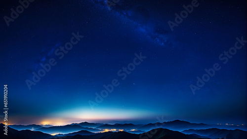 Sparkling starry background © birdmanphoto