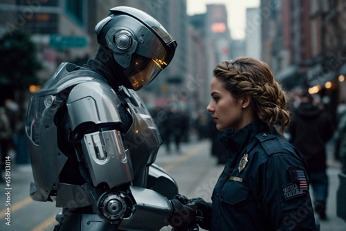 Robot law enforcement