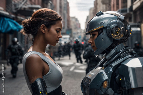 Robot law enforcement