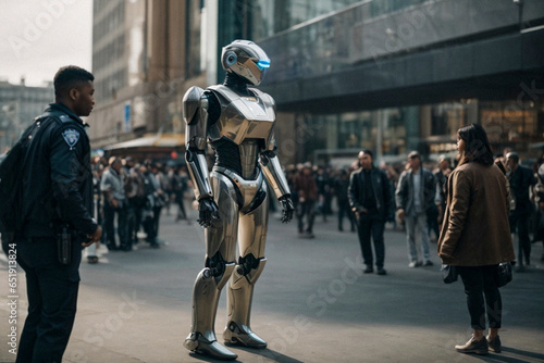 Robot law enforcement