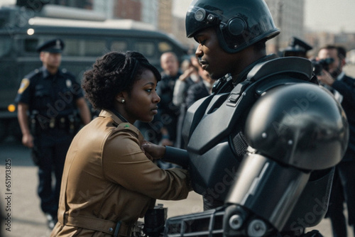 Robot law enforcement