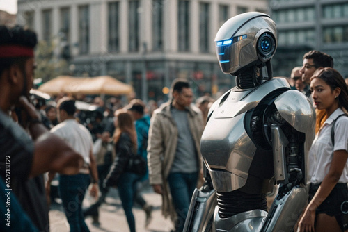 Robot law enforcement
