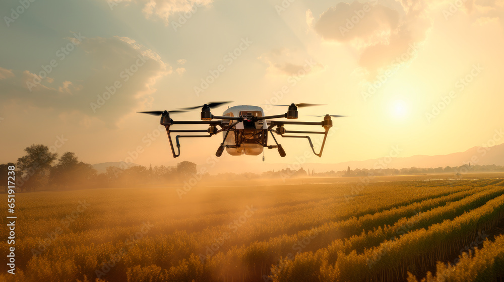 Agriculture technology drones modern farming tools of croppers