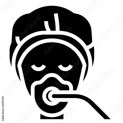LOCAL ANESTHESIA filled outline icon,linear,outline,graphic,illustration