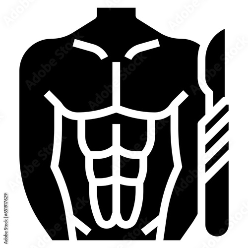SIX PACK SURGERY filled outline icon,linear,outline,graphic,illustration