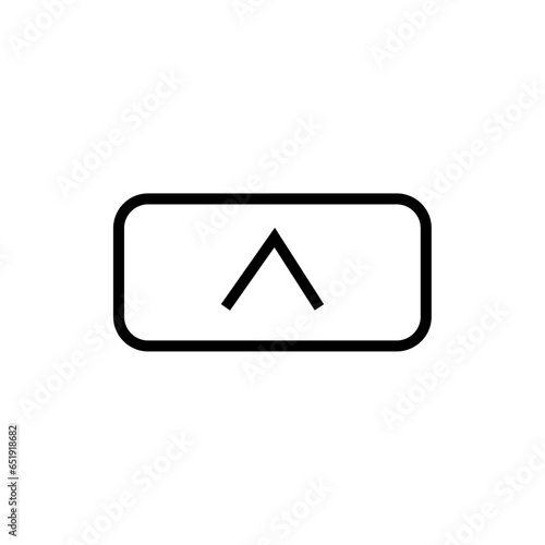 Free Download move up button round corner - GFXLoad