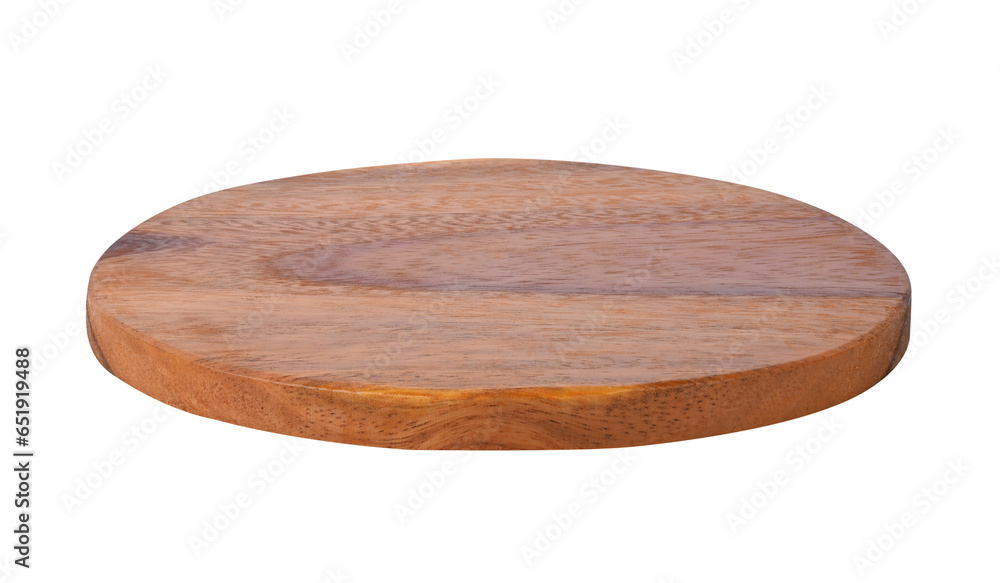 Tray. Circle wood tray on transparent png Tray. Circle wood tray on transparent png