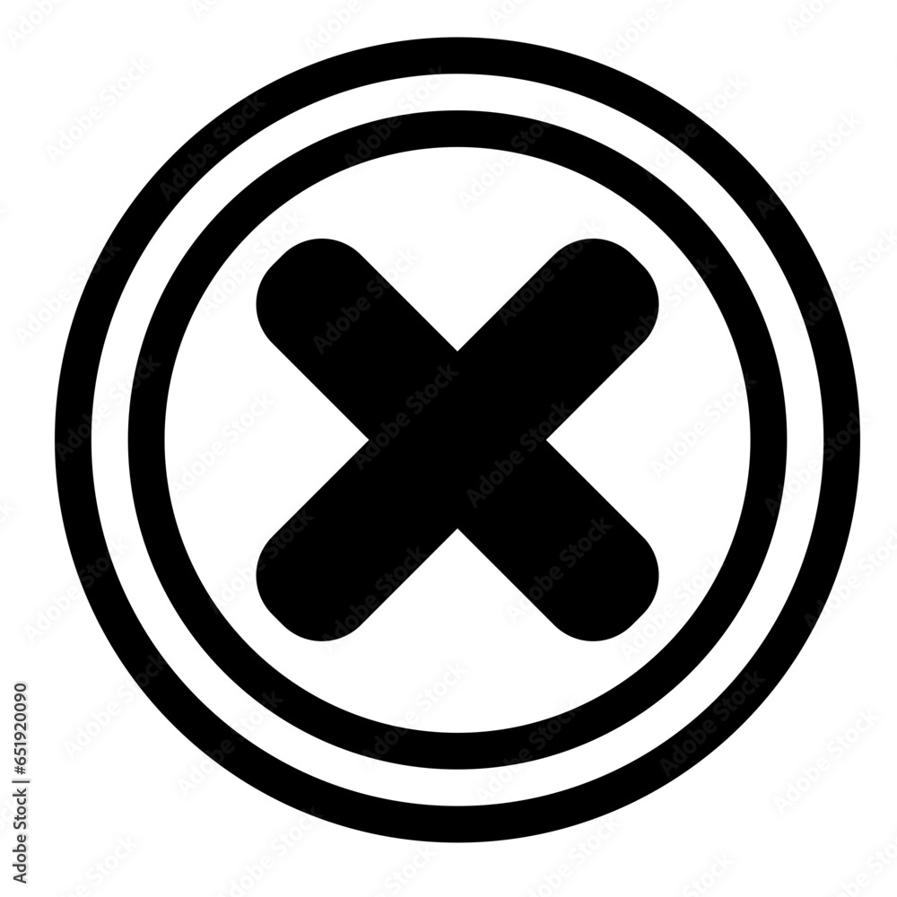 Obraz premium cancel