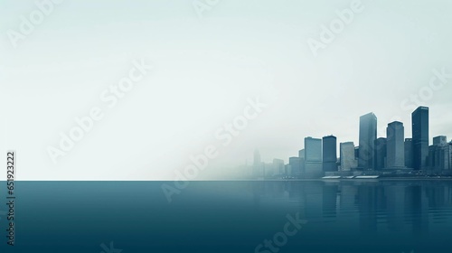 City Skyline - presentation background  wallpaper  art  hotel  lobby  print