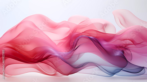 pink satin background with wave