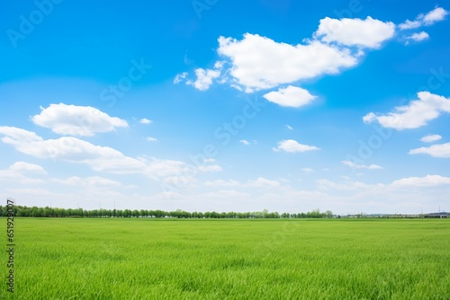 美しい草原と青空イメージ01